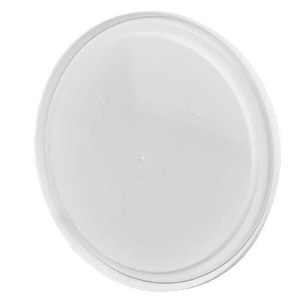 Coperchio bianco per secchio in plastica PP da 1 litro Coperchio bianco per secchio in plastica PP da 1 litro