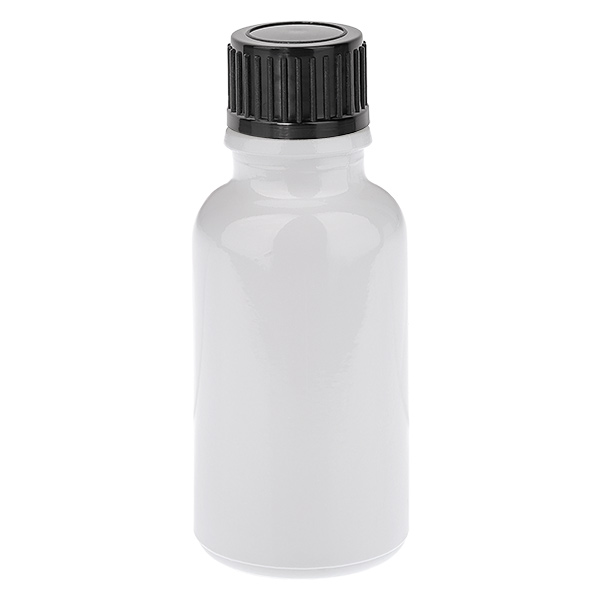 Flacone da 20 ml con tappo a vite da 11 mm nero standard WhiteLine UT18/20 Flacone da 20 ml con tappo a vite da 11 mm nero standard WhiteLine UT18/20