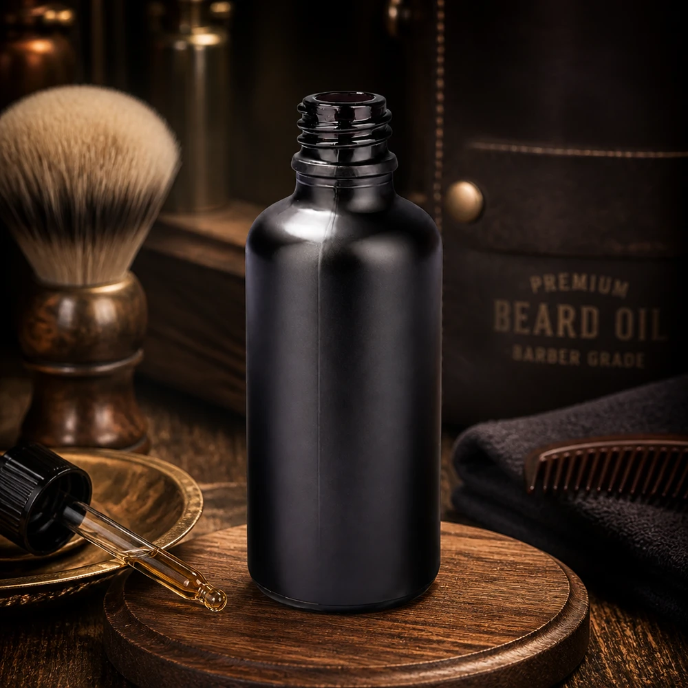 Flacone per farmacisti da 50 ml BlackLine UT18/50 UNiTWIST con vetro robusto di qualità per l'uso quotidiano