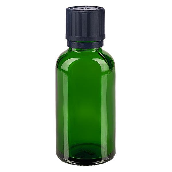 Contagocce verde da 30 ml. OV KiSi Bli nero/1mm ApoGlas Contagocce verde da 30 ml. OV KiSi Bli nero/1mm ApoGlas
