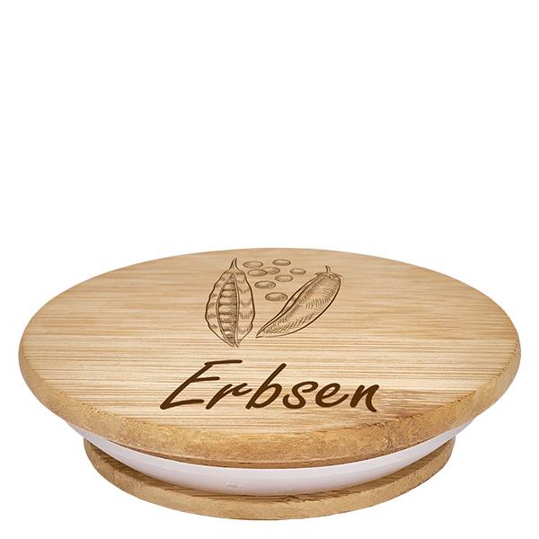 Holzdeckel "Erbsen" für WECK RR100