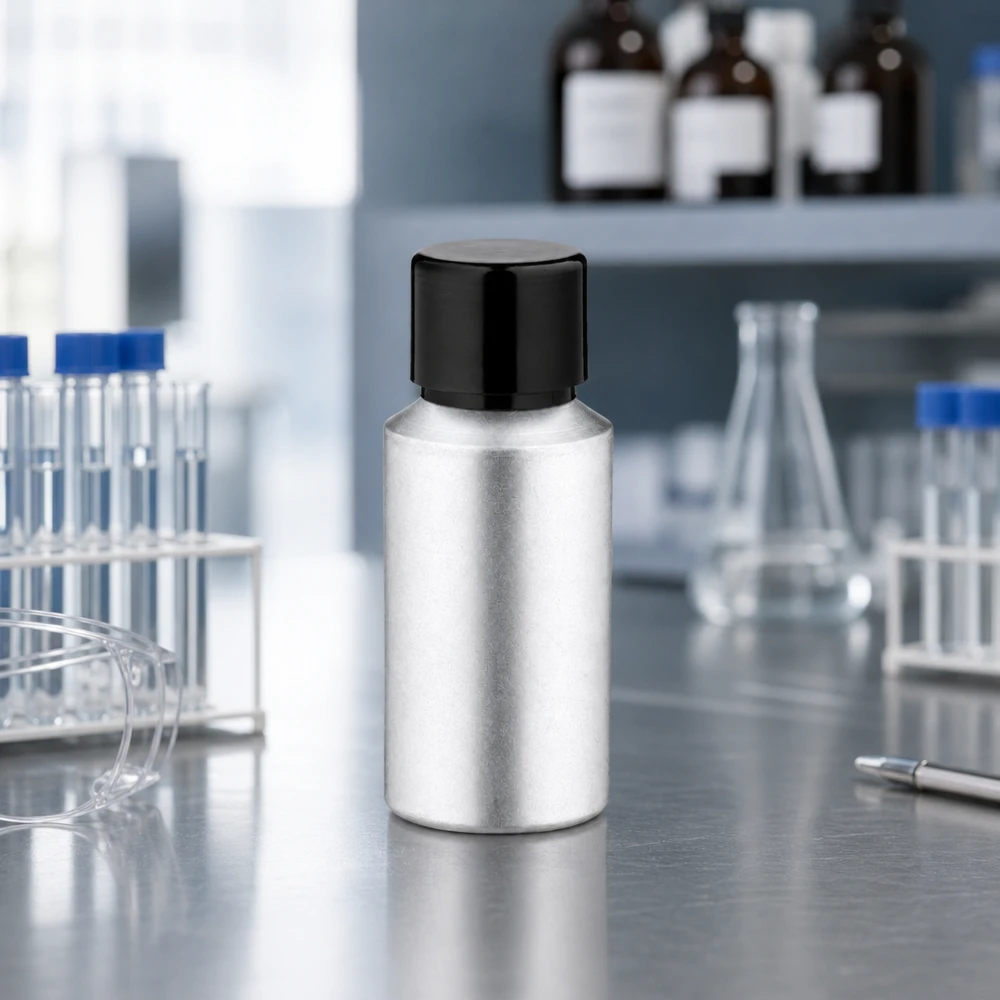 30ml gebeizte Aluflasche mit Schraubkappe Leichte 30ml gebeizte Aluflasche mit dichtem Verschluss optimal für Transport und Lagerung