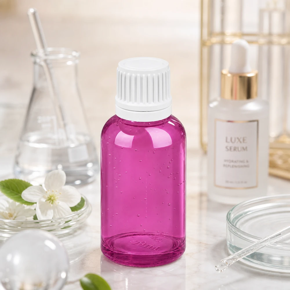 30ml Tropfflasche 0.7mm weiss Originalität Schraubverschlusserschluss PurpleLine UT18/30 PurpleLine 30ml Tropfflasche violett mit präzisem 0.7mm Dosieraufsatz für Laborarbeit
