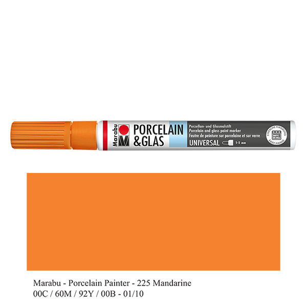 Matita colorata mandarino 1-2mm per vetro/porcellana (225) Matita colorata mandarino 1-2mm per vetro/porcellana (225)