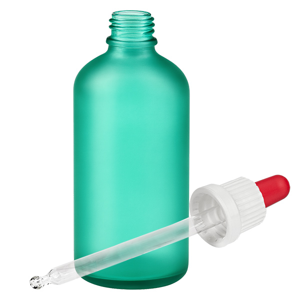 Flacone per pipette da 100 ml bianco/rosso OV GreenLine UT18/100 Flacone per pipette da 100 ml bianco/rosso OV GreenLine UT18/100