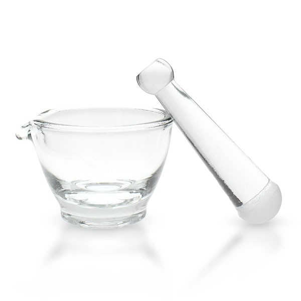 Mörser & Pistill  ø80mm, glatte Oberfläche