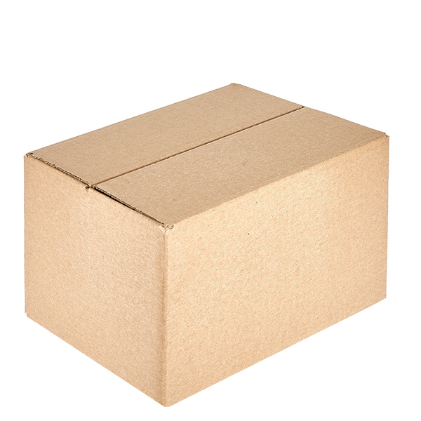 Gläserkartons (25 Stück) mit 6 Fächern 234x155x147mm