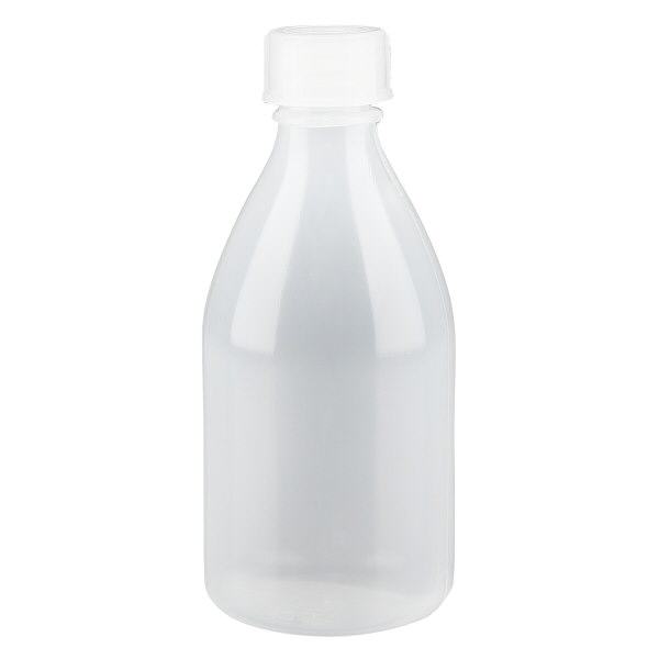 Bottiglia da 100ml con tappo a vite, bottiglia da laboratorio a collo stretto Bottiglia da 100ml con tappo a vite, bottiglia da laboratorio a collo stretto