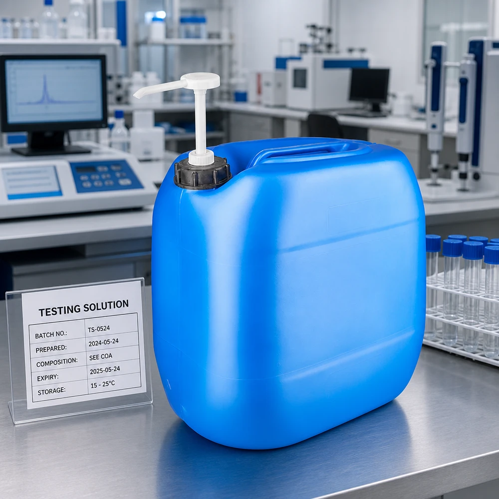 Kanister 30 Liter blau mit Dosierpumpe Lösungsmittelkanister 30 Liter blau mit Pumpe Lagertemperatur 15 bis 25 Grad Celsius