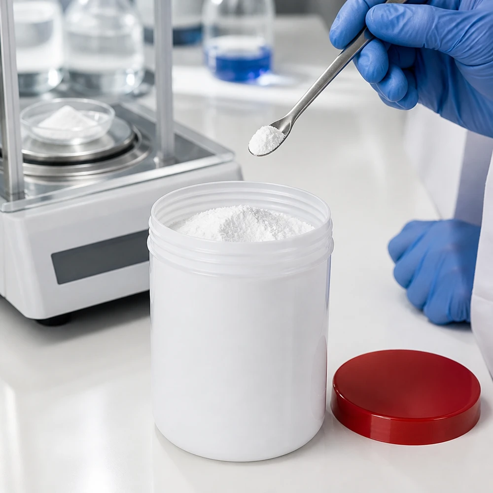 Pot à pommade professionnel de 150 g en polypropylène adapté au contact alimentaire, avec bouchon à vis sécurisé, rouge