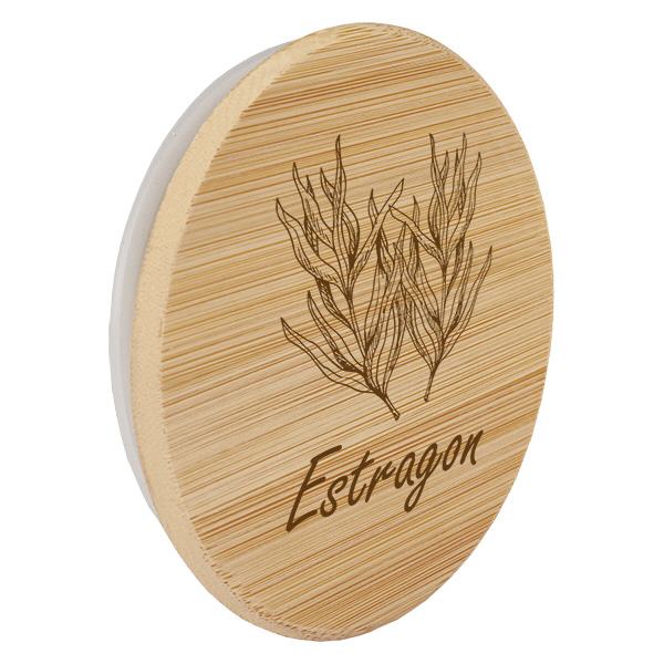 Holzdeckel "Estragon" für WECK RR60