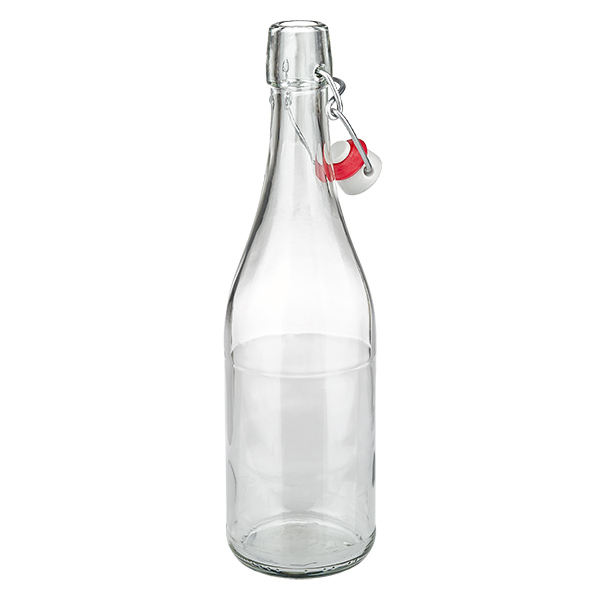 750ml Glasflasche und Bügelverschluss PVC UNiTWIST