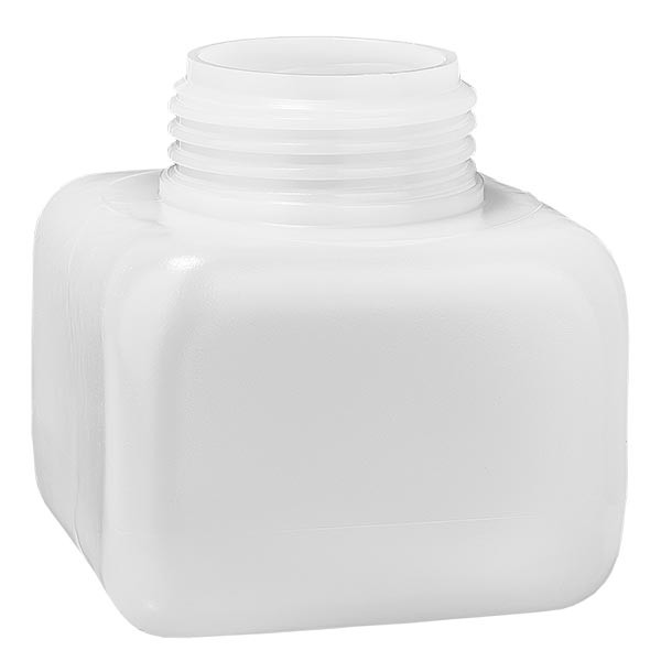 Bottiglia per prodotti chimici 250ml, collo largo in PE-HD, colore naturale Bottiglia per prodotti chimici 250ml, collo largo in PE-HD, colore naturale