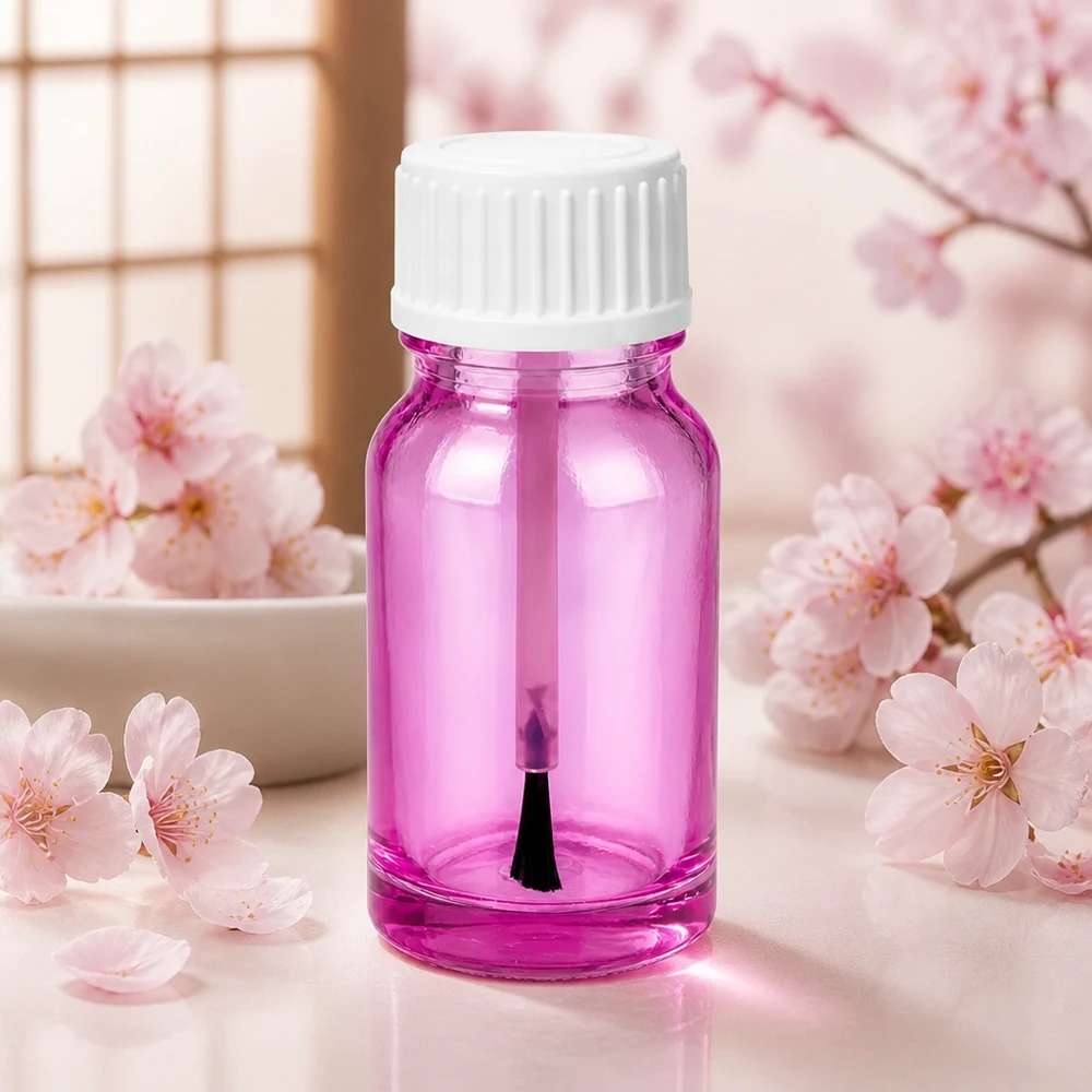 10ml Pinselflasche weiss Standard PurpleLine UT18/10 Praktische 10ml Pinselflasche weiss STD PurpleLine UT18/10 mit ergonomischem Griff für einfache Anwendung