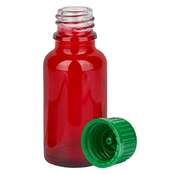 20ml Flasche 11mm Schraubverschluss grün Standard RedLine UT18/20