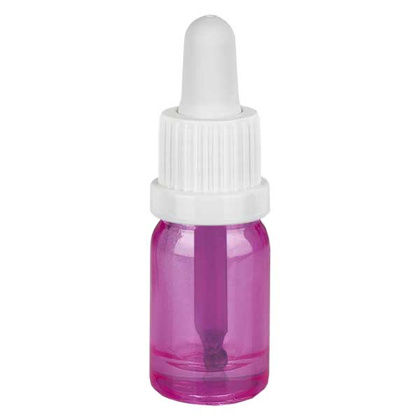 5ml Pipettenflasche weiss Originalität Schraubverschlusserschluss  PurpleLine UT18/5