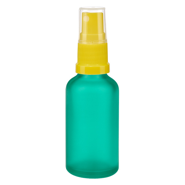 Flacone spray da 50 ml giallo/trasparente STD GreenLine UT18/50 Flacone spray da 50 ml giallo/trasparente STD GreenLine UT18/50