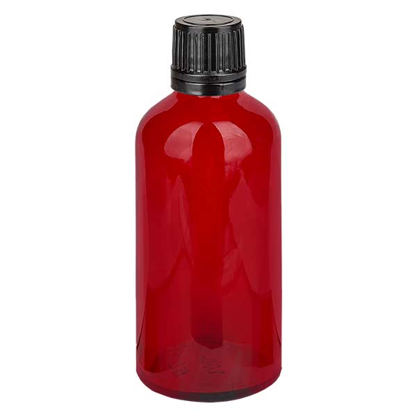 Flacone contagocce da 100 ml 1 mm OV RedL. UT18/100 UNiTWIST Flacone contagocce da 100 ml 1 mm OV RedL. UT18/100 UNiTWIST