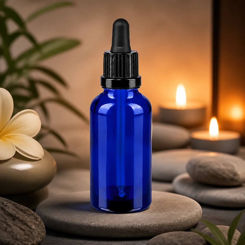 Flacone in vetro di grado farmaceutico da 30 ml con chiusura ermetica per la conservazione sterile dei principi attivi