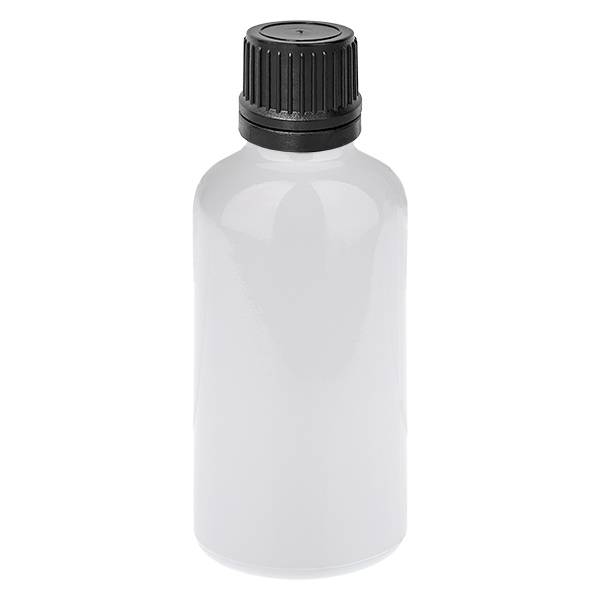 Flacone contagocce da 50 ml 1 mm nero Tappo di sicurezza WhiteLine UT18/50 Flacone contagocce da 50 ml 1 mm nero Tappo di sicurezza WhiteLine UT18/50