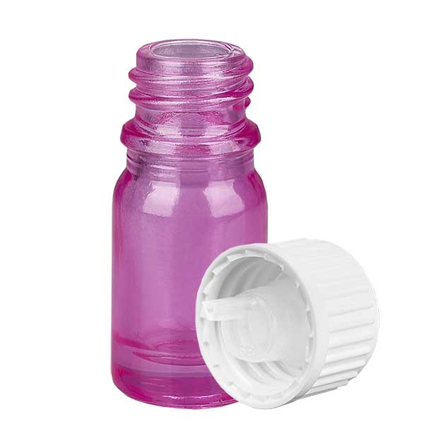 5ml Tropfflasche 0.9mm weiss Standard PurpleLine UT18/5
