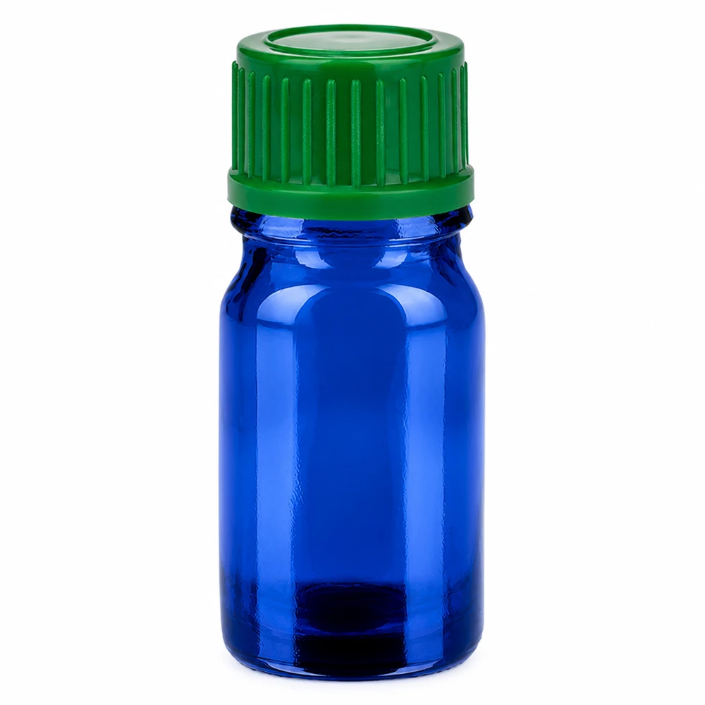 Flacon de 5ml 11mm SV vert STD BlueLine UT18/5 Flacon compact 5ml BlueLine bleu vert 11mm SV pour applications professionnelles
