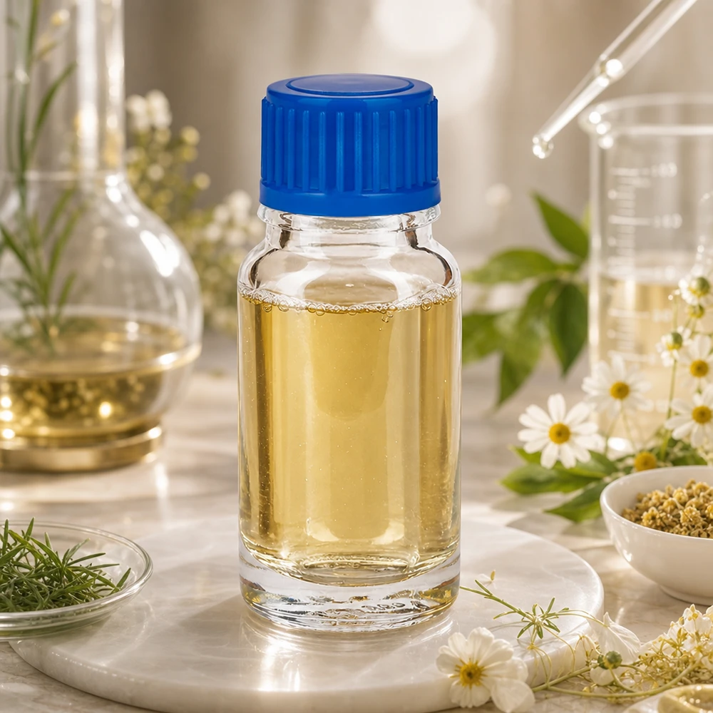 Flacon de 10ml 11mm SV bleu STD ClearLine UT18/10 Flacon en verre transparent de 10 ml ClearLine UT18/10 avec bouchon en plastique bleu de 11 mm SV Labor, pour extrait de plantes