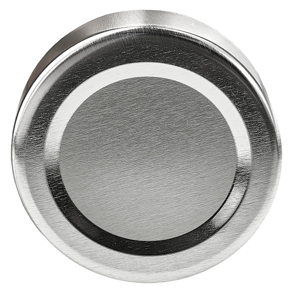 135ml Rundglas + BasicSeal Deckel silber deep UNiTWIST