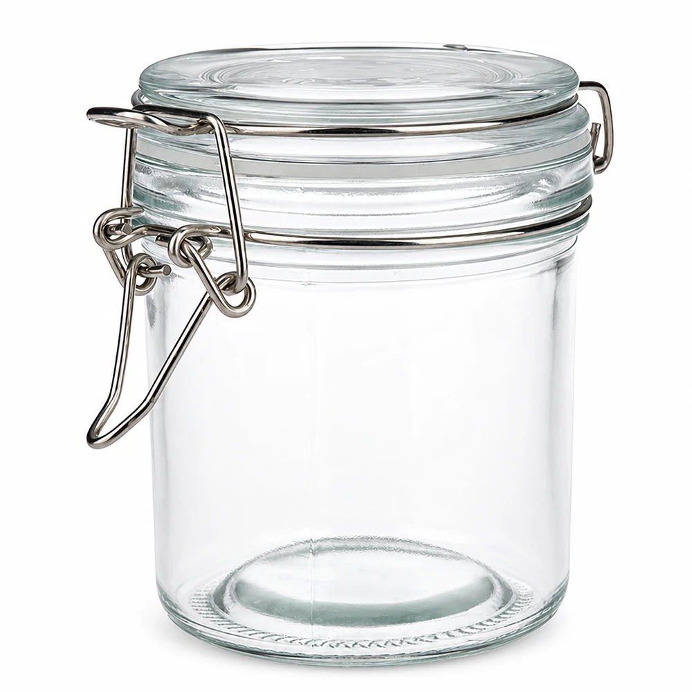 250ml Vorratsglas mit Silikonring und Bügelverschluss UNiTWIST Barattolo da 250 ml con pratico tappo girevole per la conservazione ermetica degli alimenti