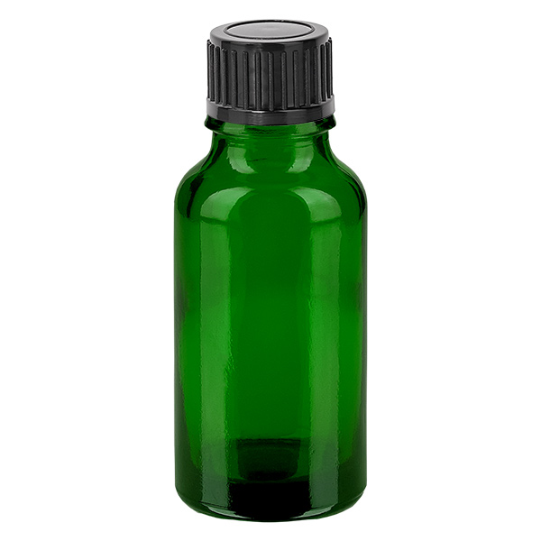 20ml Flasche 11mm Schraubverschluss schwarz Standard GreenLine UT18/20