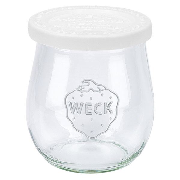 220ml Tulpenglas mit Frischedeckel WECK RR60