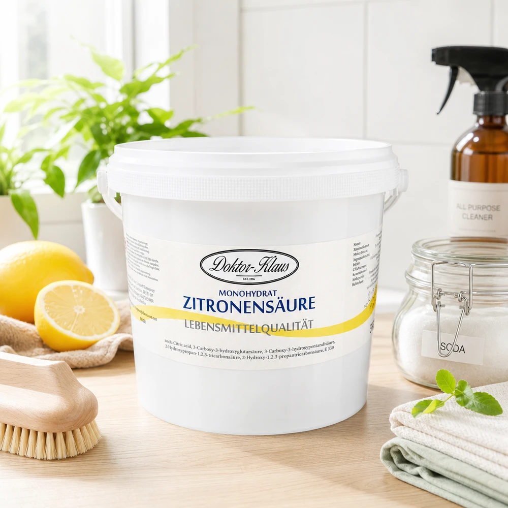 Acido citrico 5kg Doktor-Klaus per alimenti per la cucina e la casa ecologico