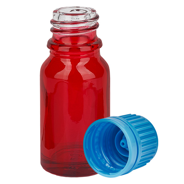 10ml Flasche 11mm Schraubverschluss blau Originalitätsverschluss RedLine UT18/10