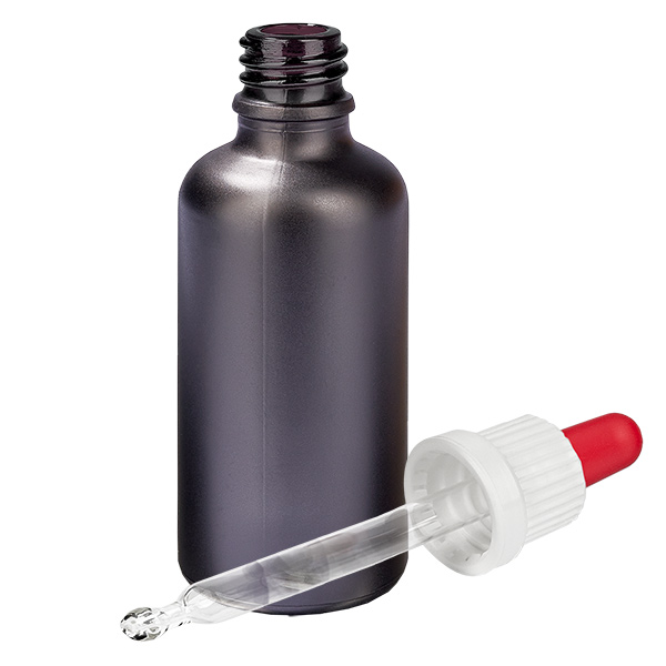 Bottiglia per pipette da 50 ml bianco/rosso OV BlackLine UT18/50 Bottiglia per pipette da 50 ml bianco/rosso OV BlackLine UT18/50