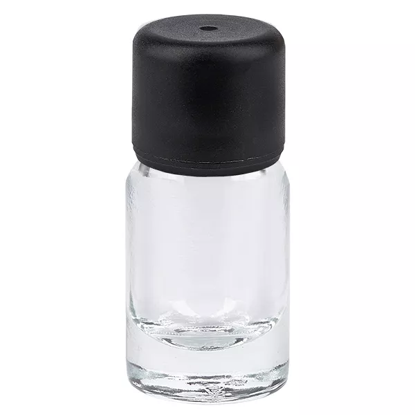Flacon de 5ml 6mm SV noir STD ClearLine UT18/5