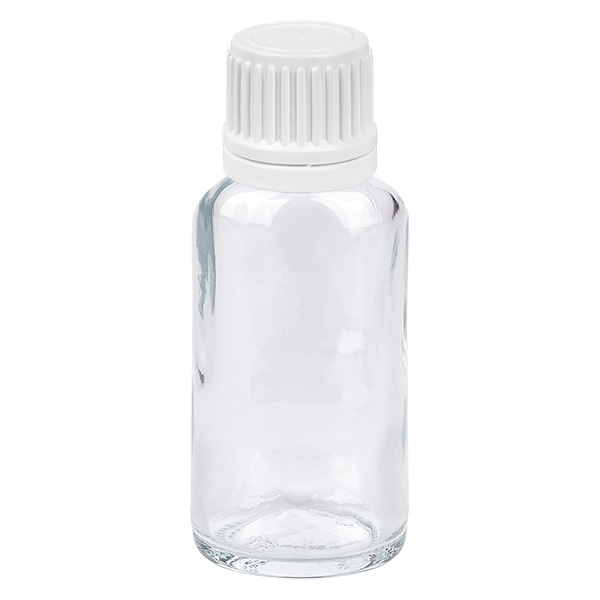 Bottiglia da 20ml 11mm SV bianco STD ClearLine UT18/20 Bottiglia da 20ml 11mm SV bianco STD ClearLine UT18/20