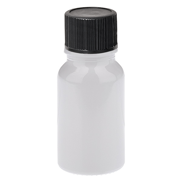 Flacone contagocce da 10 ml 1 mm nero Tappo standard WhiteLine UT18/10 Flacone contagocce da 10 ml 1 mm nero Tappo standard WhiteLine UT18/10