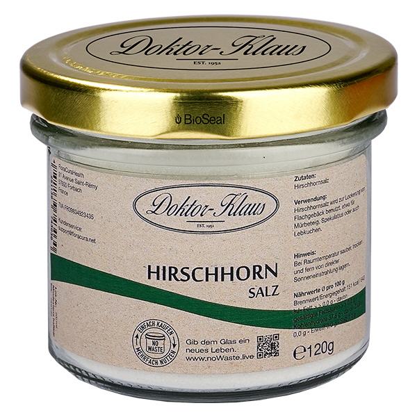 120 g di sale di corno di cervo Doktor-Klaus noWaste 120 g di sale di corno di cervo Doktor-Klaus noWaste