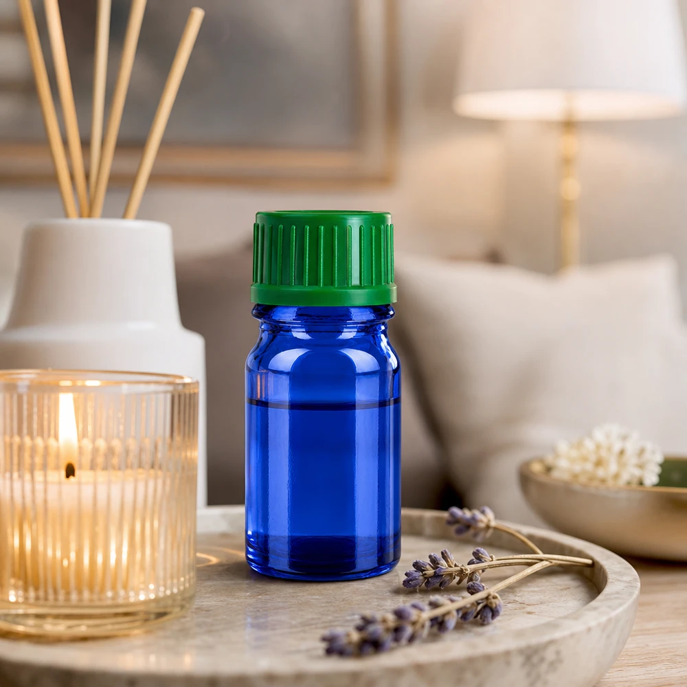 Flacone da 5ml 11mm SV verde STD BlueLine UT18/5 Protezione UV con vetro blu per la protezione dalla luce