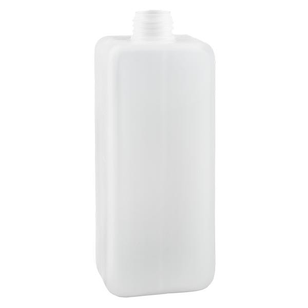 Bottiglia per prodotti chimici da 1000 ml, collo stretto in PE-HD, GL 32 Bottiglia per prodotti chimici da 1000 ml, collo stretto in PE-HD, GL 32