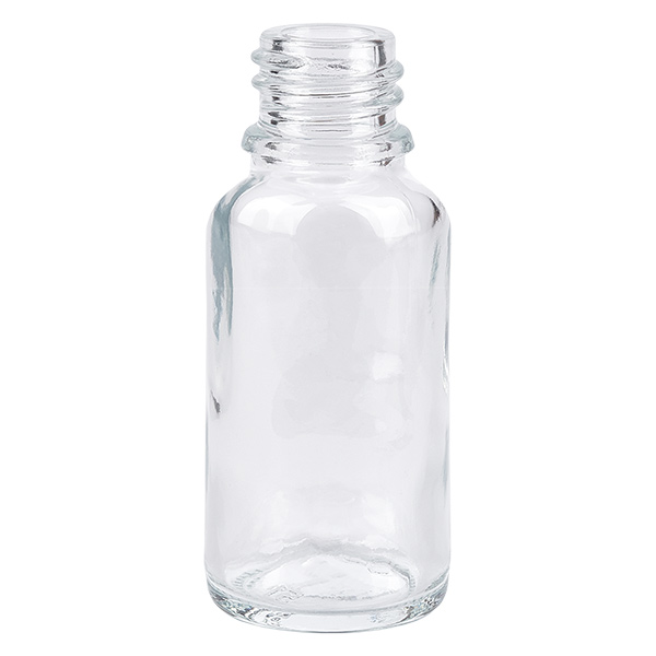 Flacone farmaceutico da 20 ml ClearLine DIN18 UNiTWIST Flacone farmaceutico da 20 ml ClearLine DIN18 UNiTWIST