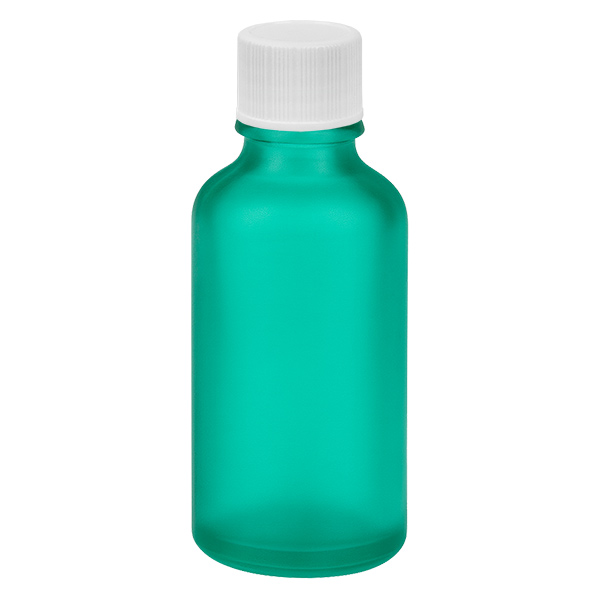 50ml Flasche 11mm Schraubverschluss weiß Standard GreenLine UT18/50