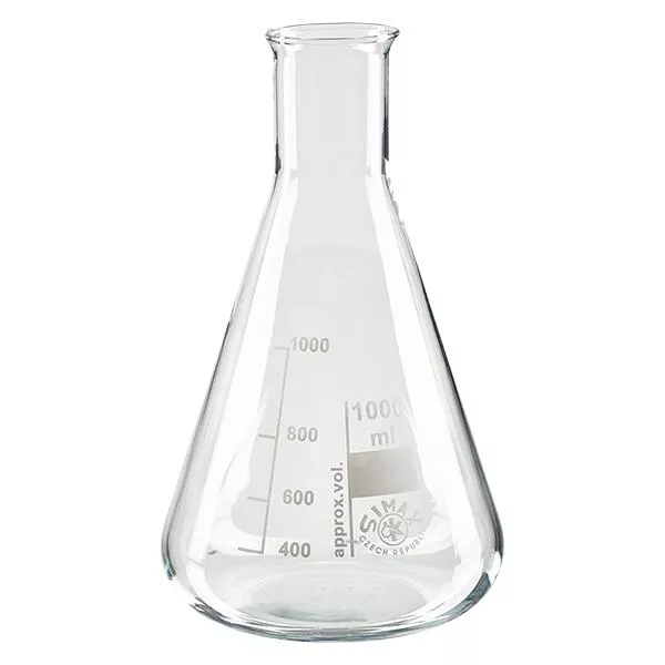Erlenmeyerkolben 1000ml Enghals Erlenmeyerkolben 1000ml Enghals