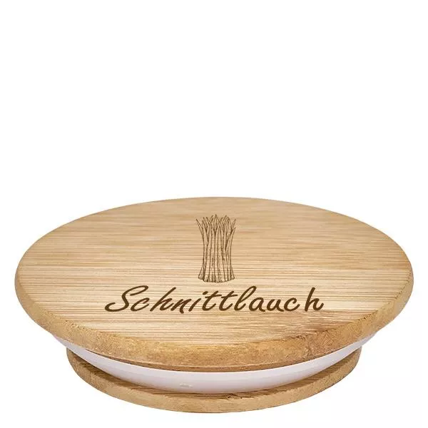 Holzdeckel "Schnittlauch" für WECK RR60