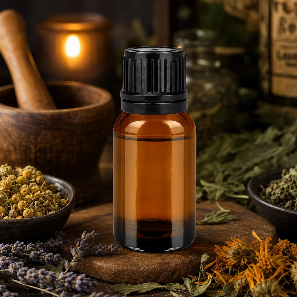 Flacone in vetro BrownLine da 10 ml con tappo a vite da 11 mm per un dosaggio preciso e un uso professionale