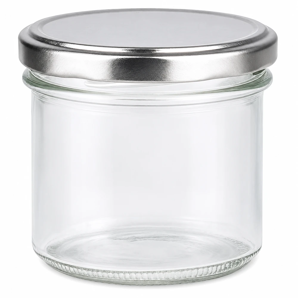 Bicchieri da 125 ml con coperchio BasicSeal argento UN..
