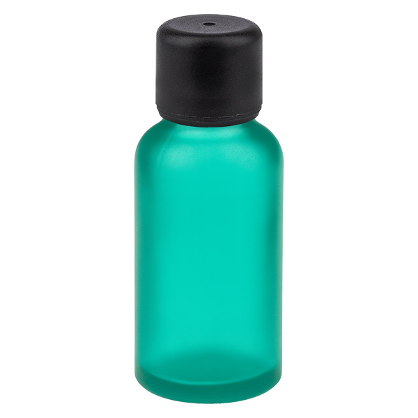 30ml Flasche 11mm Schraubverschluss schwarz Originalitätsverschluss GreenLine UT18/30