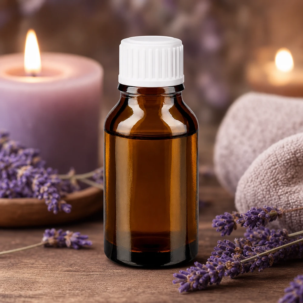 Apothekenflasche braun 30ml Schraubverschluss weiß Standard Kompakte Apothekerflasche Braunglas 30ml weißer Schraubdeckel für Aromapflegeprodukte
