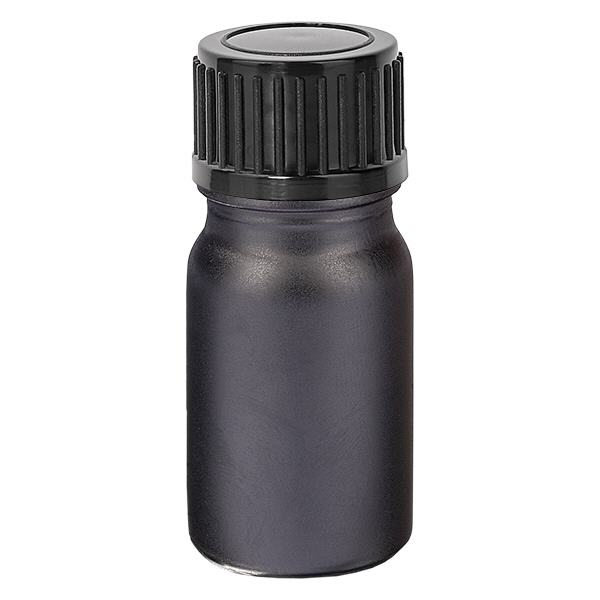 5ml Flasche 11mm Schraubverschluss schwarz Standard BlackLine UT18/5