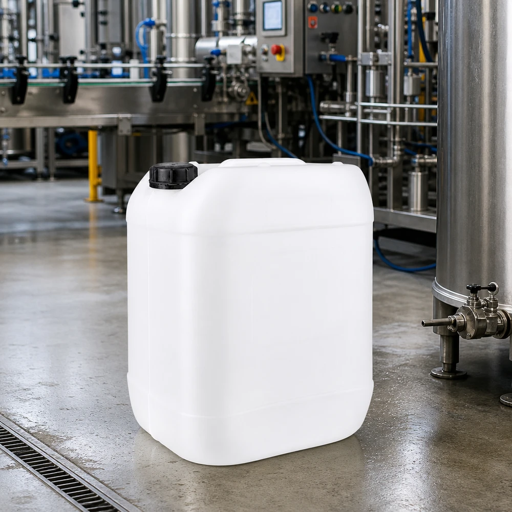 Hygienischer Kanister 20L mit Originalitätsverschluss für Lebensmittel und Reinigungsmittel